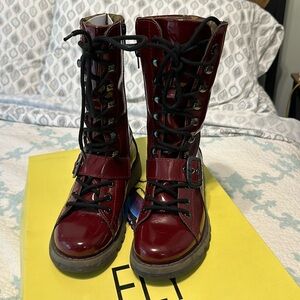 Fly London Atlantis Burgundy